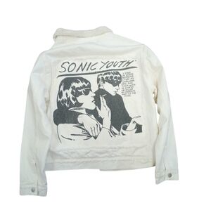 Sonic youth denim jacket that's Sherpa lined